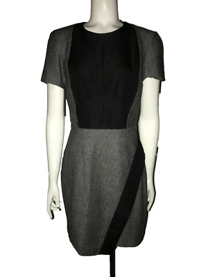 W118 BY WALTER MAKER Gray Black Dress Size Small