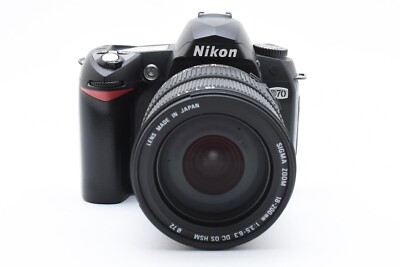 Near MINT] Nikon D70 6.1MP +SIGMA 18-200mm F3.5-6.3 Shutter count