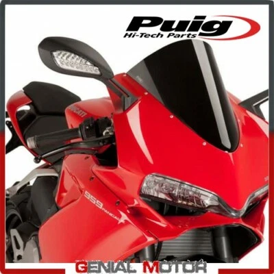 PARE-BRISE PUIG NOIR 7621N DUCATI PANIGALE 1299 / S 2015 / 2018 - Photo 1/2