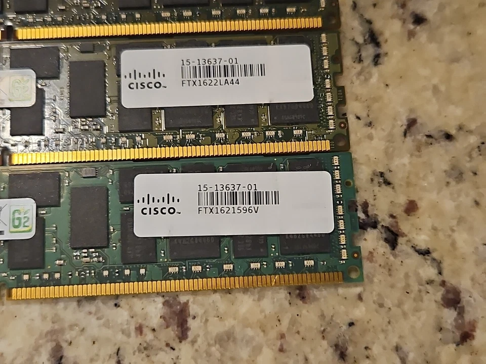 LOT 4 Samsung M393B1K70DH0 8GB PC3L-12800R 1600MHz DDR3 Server RAM 15-13637-01 - Image 3 of 4