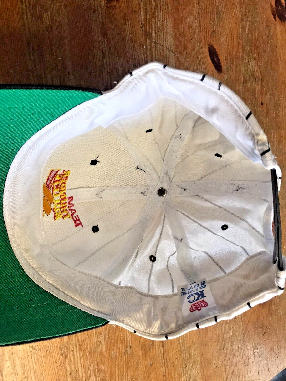 Team Thunder Bullets Snapback Baseball Hat Vintag… - image 7