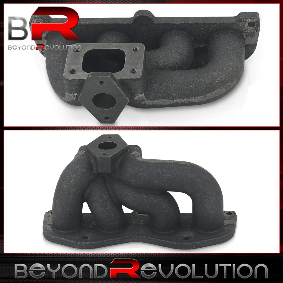 For Scion tC xB / Camry 2.4 2AZ-FE T3/T4 Flange Turbo Manifold Cast Iron Exhaust - Image 2 of 4
