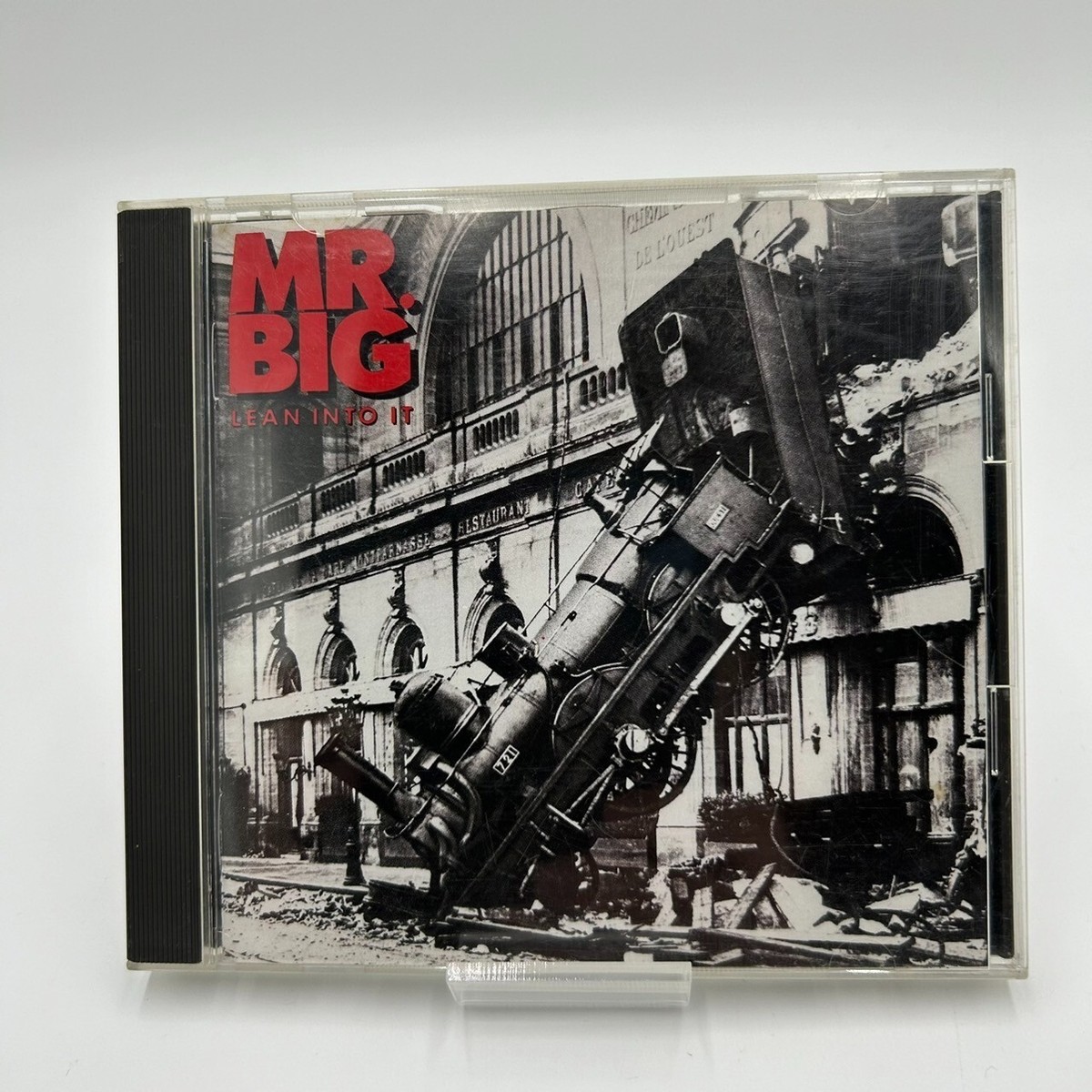 MR. BIG Lean Into It CD Album AMCY-236 Japan Version 1991 Good 