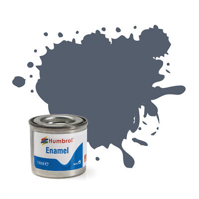 Humbrol No.77 Navy Blue Matt Finish Emaillack 14ml Tinlet