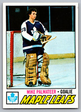 1977-78 TOPPS #211 MIKE PALMATEER MAPLE LEAFS ROOKIE