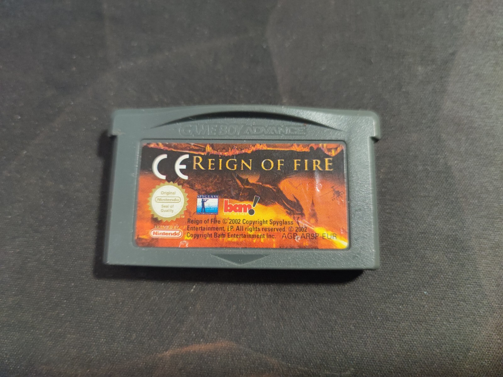 Le Regne Du Feu - Cartouche Seule EUR - Nintendo GBA Game Boy Advance