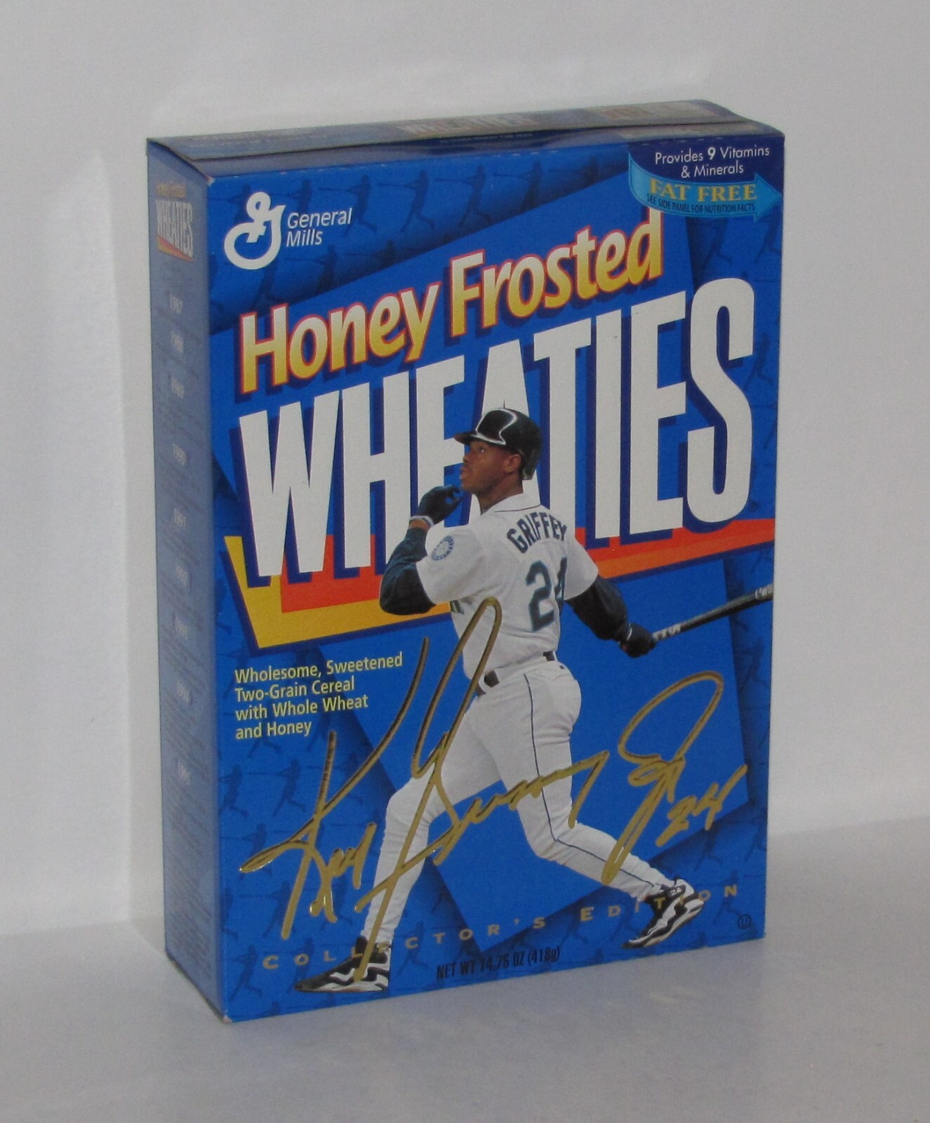 Ken Griffey Jr. Honey Frosted Wheaties Cereal 14.75oz Box Full Unopened-image