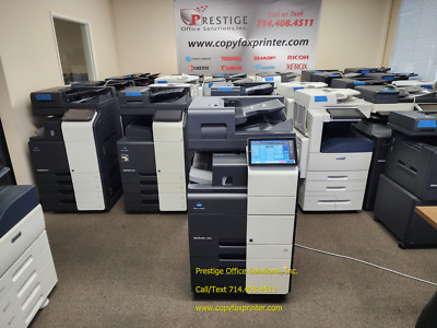 Konica Minolta Bizhub C360i Color Copier Printer Scanner Low Count.