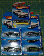 5x - 2010 Hot Wheels Muscle Mania - 69 Cougar Eliminator - Colorcard Variation