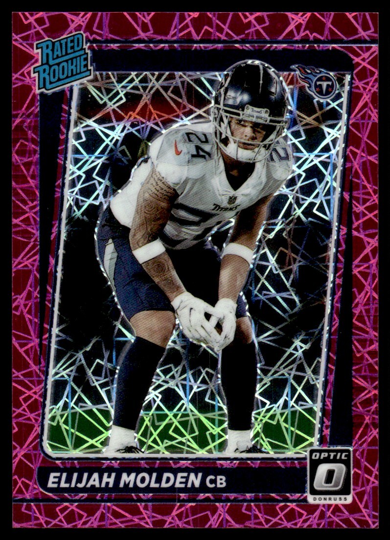 Elijah Molden Panini Donruss Optic #300 Pink Velocity