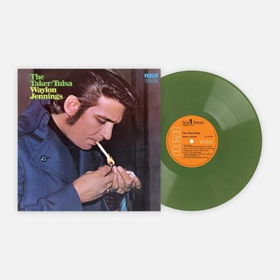 Waylon Jennings The Taker/Tulsa (Vinyl) 12'' Album Coloured Vinyl