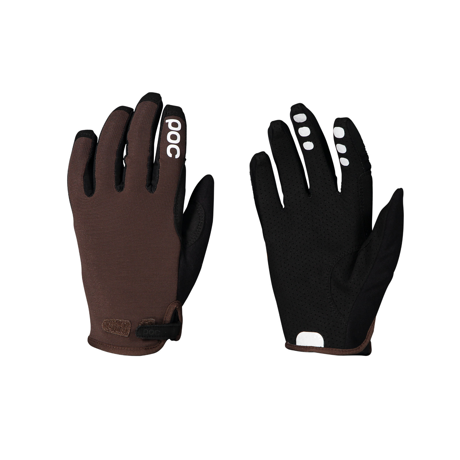 POC Men's Resistance Enduro Adjustable Bike Cycling MTB Gloves  Brown Size XL