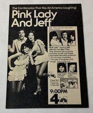 1980 NBC tv ad~ PINK LADY AND JEFF Greg Evigan, Cheap Trick, Hugh Hefner