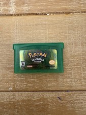 Pokémon Leaf Green Nintendo Game Boy Advance Cartridge with Protective Case
