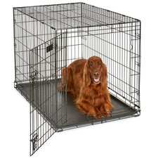 MidWest Homes for Pets 42-Inch iCrate for Large Breeds, 71-90 lbs, Single Doo...