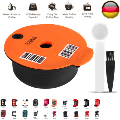 Nachfüllbar Kaffee Kapsel Wiederverwendbar Pod Tasse für Bosch Tassimo NEU