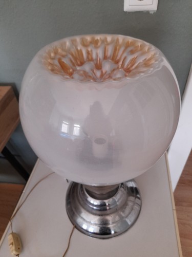 Xl Murano Mazzega 70er Space Age Lampe Lamp 50cm Vintage - Bild 3 von 9
