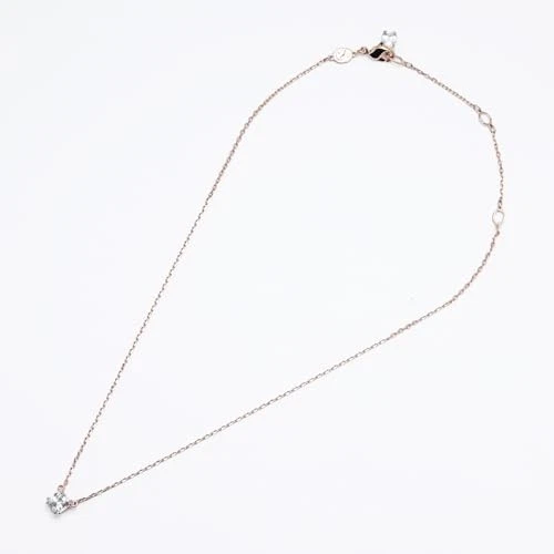 Collier pendentif Swarovski Stilla en or rose transparent pour femme 5701904 ... - Photo 3/3