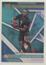 2020 Panini XR Rookie Teal 23/49 Quintez Cephus #175 02l6