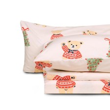 Sheet Set 4PC Deep Pocket Queen Size Bedding Set, Breathable Ultar Soft, Ho...