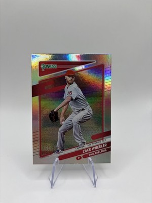2021 Panini Donruss - Zack Wheeler #115 Career Stat Line /500 - Phillies