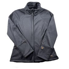 Kerrits Women Riding Jacket Softshell Full Zip Equestrian Horses Black Small