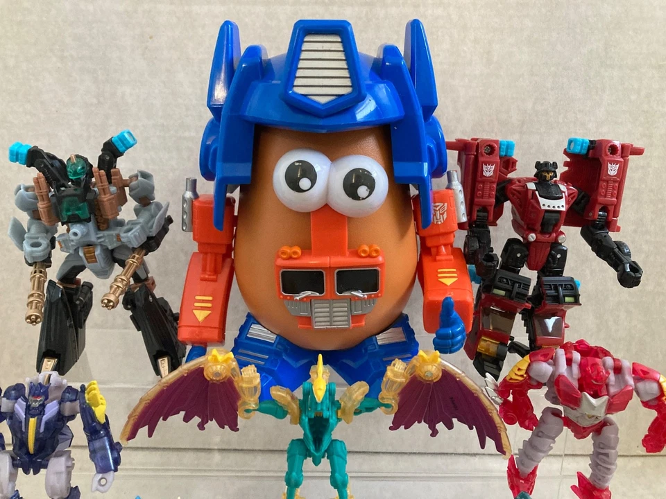 Transformers lot Bundle Optimash Prime Beast Hunters Abominus - Image 2 of 4