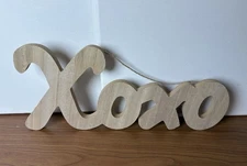 Xoxo Wooden Hanging Sign DIY Crafts