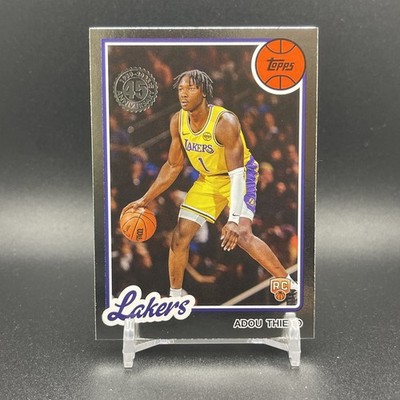 Adou Thiero #80BK-79 | 2025-26 Topps Basketball | 45th Anniversary Insert