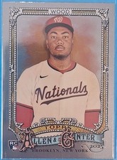 James Wood [Chrome Variation] #101 (2025 Topps Allen and Ginter) RC Nationals