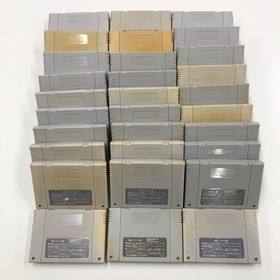Nintendo Super Famicom Game Software 60 Pack Lot Japan Bundle & SFC Set