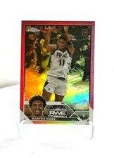 #'d /5! Karter Knox 2023-24 Topps Chrome OTE Red Refractor Parallel #'d 3/5