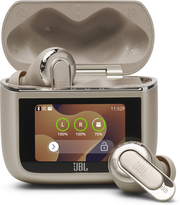 JBL Tour Pro 3  true-wireless NC headphones (latte)