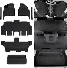 Floor Mats for Chrysler Pacifica 2017-2025 2026, All Weather Floor Mats Trunk Ca