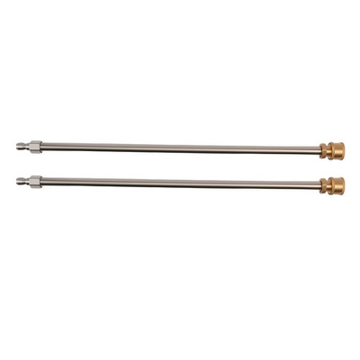 #ad 2Pack 17quot; Extension Lance for Pressure Washer Stainless Steel 1 4quot; QC 4000PSI $23.40