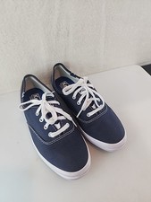 Keds Champion Sneakers, Navy Canvas, Women's Sz 5