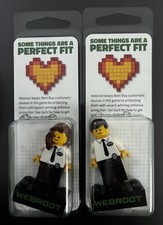 2 Best Buy Geeksquad LEGOs Male Female