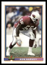 1991 Bowman Ken Harvey Phoenix Cardinals #419