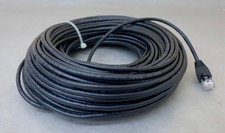 1629-C149-0000 QS Black Booted Cat6 CMP Cable - 100ft 545-135-100 