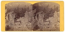WISCONSIN SV - Devils Lake Rock Formation - M Mould 1860s EARLY!!