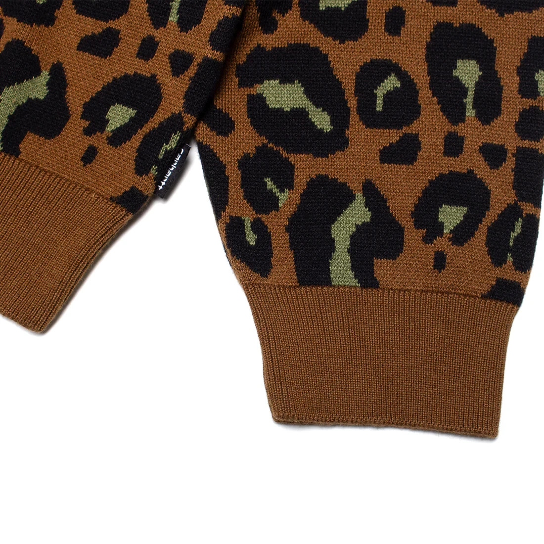 Carhartt WIP LS Arlo Polo Sweater  I034032 Camo Leo Jacquard XL image 5