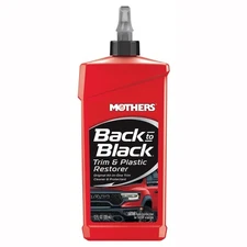 Mothers Back-to-Black Trim & Plastic Restorer, 12 oz. — Removes Oxidation