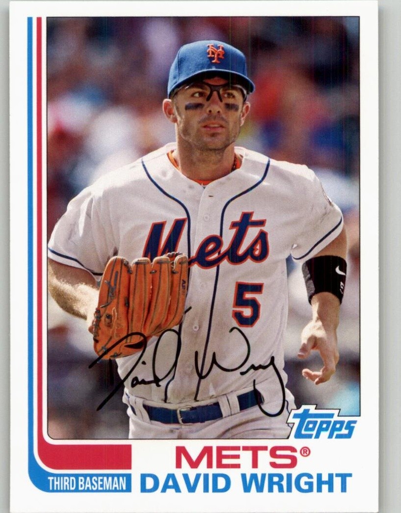 2013 Topps Archives David Wright #97 New York Mets