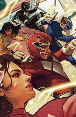 MIGHTY MORPHIN POWER RANGERS #1 (2026)- 1:25 FRANCESCO TOMASELLI VARIANT- BOOM