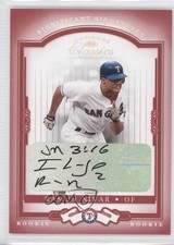 2004 Donruss Classics Rookie Significant Signatures Red Ramon Nivar Auto 0f7