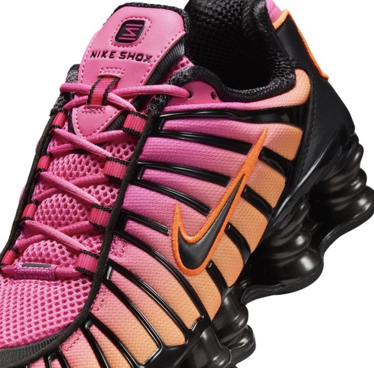 Nike Shox TL Fade 'Pinksicle/Metallic Black/Total Orange' IH1336