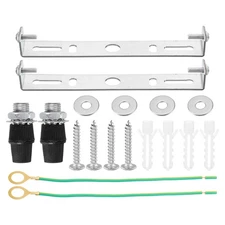 2 sets Ceiling Light Plate 125x20x15mm Lighting Fixture Mounting Bracket