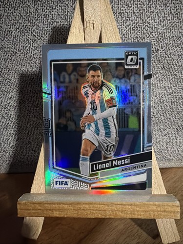 2023-24 Lionel Messi Optic Holo Prizm #1 Argentina Set Starter Look!