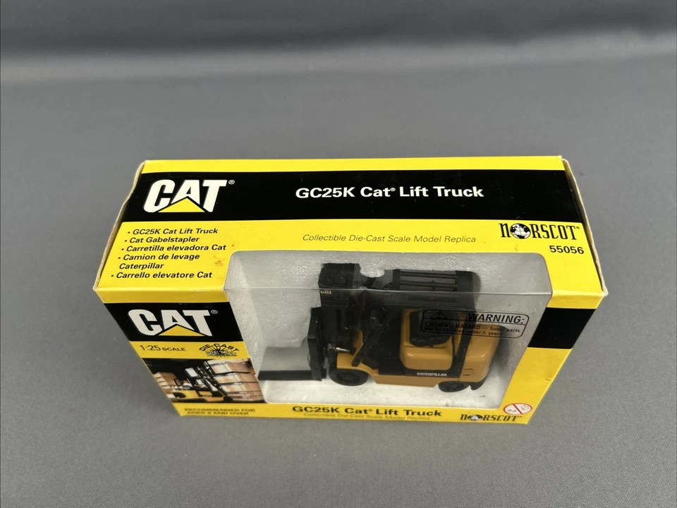 Norscot 1/25 Scale 1999 Cat GC25K Fork Lift Truck #55056 NIB - Image 4 of 4