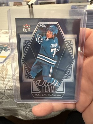 2024-25 Upper Deck Fleer Ultra - Ultra Team Macklin Celebrini, Macklin Celebrini